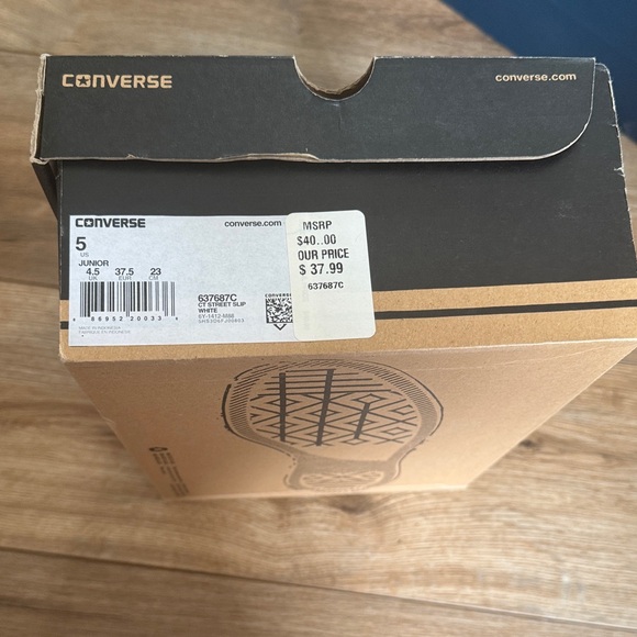 Converse All Star Low-Top White Sneakers - Picture 5 of 5